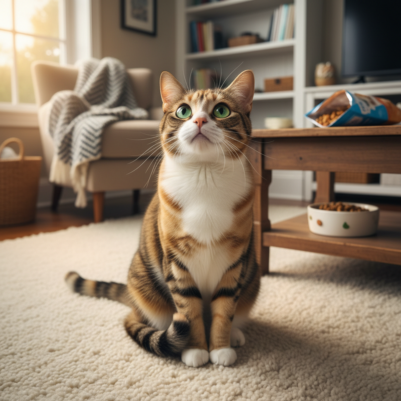 Cat Treats & Wet Food