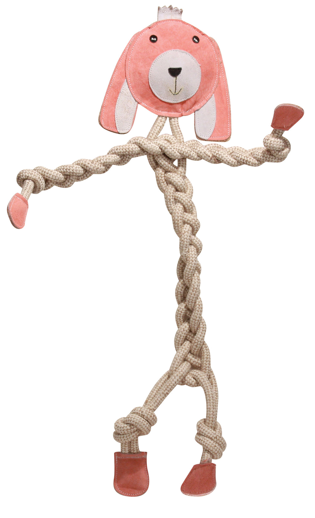 Natural Rope Knottie® Dog Toys, 3 Pack, XL (16mm rope diameter)