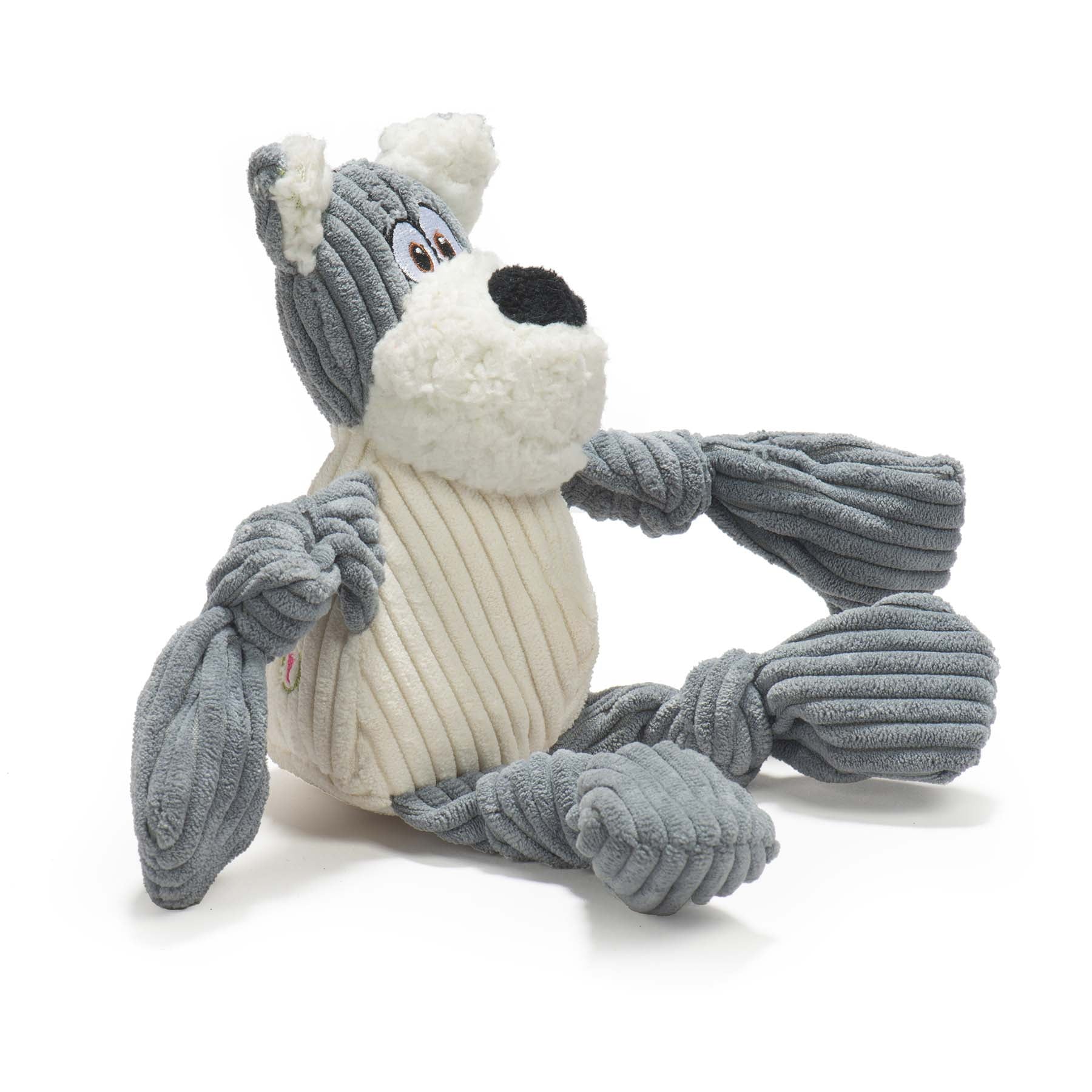 Roscoe HuggleMutt™ Knottie® Plush Dog Toy, Small