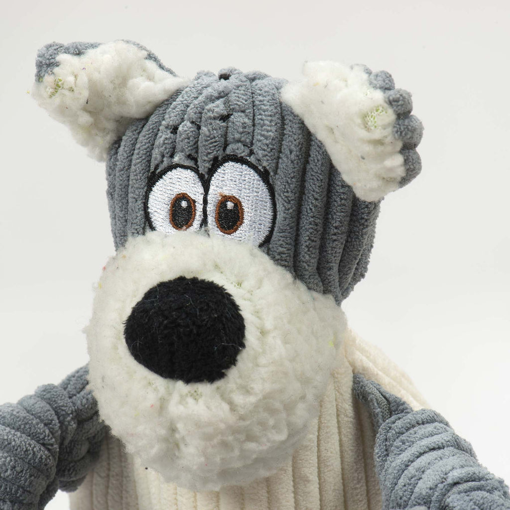 Roscoe HuggleMutt™ Knottie® Plush Dog Toy, Small