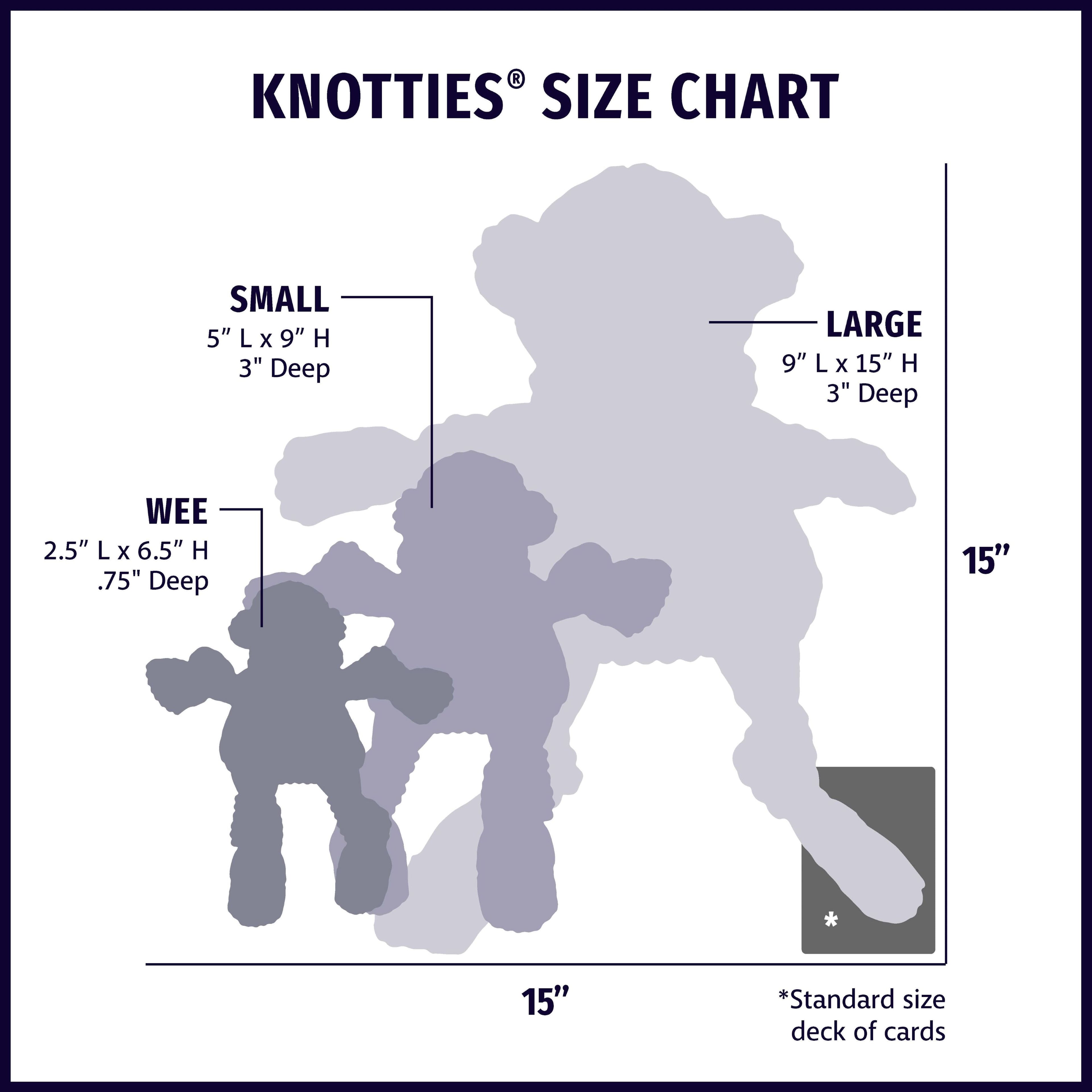 HuggleCause™, Project K-9 Hero, K-9 Chief Knottie® Plush Dog Toy, Large