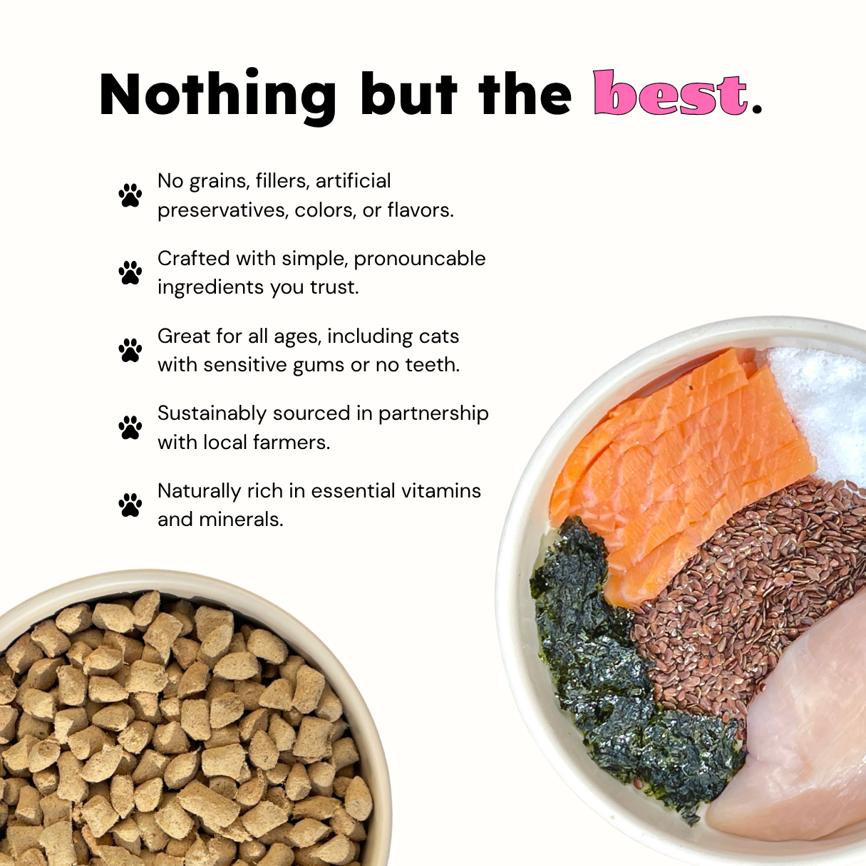 Chicken and Salmon Balanced Bowl