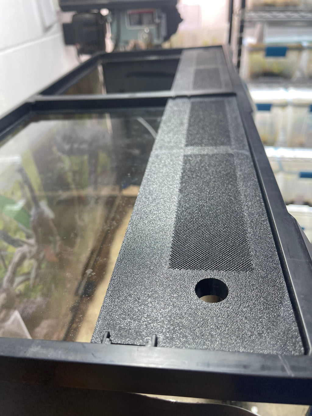 Custom Replacement Vent Kit for 25G Zoomed Terrariums – Humidity Retaining with Fly-Proof Ventilation
