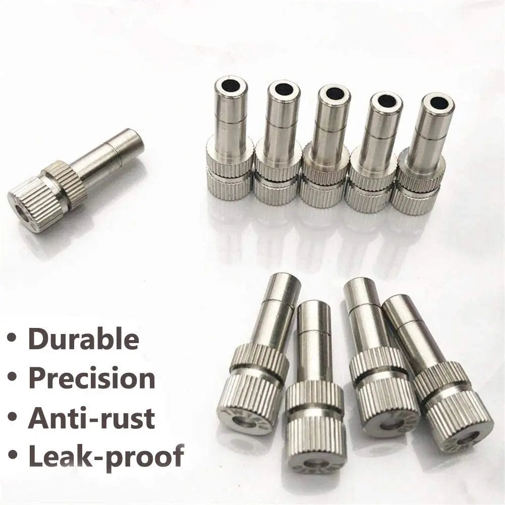360° Adjustable Reptile Misting Nozzle – High-Pressure Fogger for Terrariums, Greenhouses, and Rainforest Enclosures