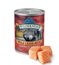 Blue Buffalo Wilderness Wolf Creek Stew Adult Dog Savory Salmon Stew Wet Dog Can (12.5oz)